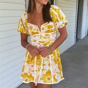 Sunny Floral Mini Dress